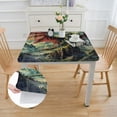 thumbnail image 2 of Acheng Dragon Knight Fantasy Square Tablecloth 100% Polyester Fiber 52*52, 2 of 8