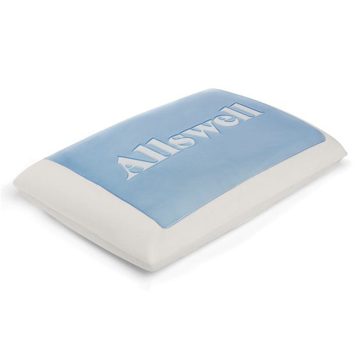 Allswell Cooling Gel Memory Foam Pillow, Queen Size - image 3 of 8