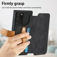 thumbnail image 2 of Dteck for Samsung Galaxy Note20 Wallet Case with RFID Blocking Credit Card Holder,Wristband Strap Kickstand PU Leather Flip Shockproof Cover Women Men for Galaxy Note 20 Case,Black, 2 of 7