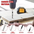 thumbnail image 3 of Juego de 12 Pzas de Destornilladores Magnéticos Altos, Taladro Bit, Multi Tamaño, Acero Al Carbono, Antideslizantes, Kit de Destornilladores de Impacto Bit para Tornillos, 3 of 11