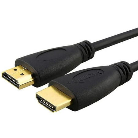 4K HDMI Cable HDMI Cable for TV by Insten 6' High-Speed 4K HDMI Cable with Ethernet 6 ft (ver 1.4)[Supports UHD 4K 2160p , Full HD 1080p , 3D , Multi View Video , Ethernet , Audio Return & Smart TV]
