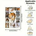 thumbnail image 6 of Fox Print Flannel Fleece Throw Blanket, Reversible, All-Season, Cartoon Contemporary Style, Digital Print, Polyester Cover, Home Office Nap Blanket, 6 of 6