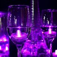 thumbnail image 2 of 24 luces LED sumergibles redondas impermeables de color rosa para el hogar, bodas, fiestas, jarrones, festivales, decoración del día de San Valentín, 2 of 5