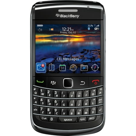 BlackBerry Bold 9700 256 MB Smartphone, 2.4" LCD480 x 320, 128 MB RAM, Black