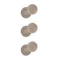 thumbnail image 3 of QualitChoice 2X Stool Cover Bar Supplies Dustproof Chair Covers Handily Install Party Accessories Multicolored Extendable Gear Gray-brown L 3PCS, 3 of 6