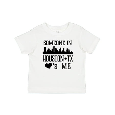 

Inktastic Houston Texas Someone Loves Me Skyline Gift Baby Boy or Baby Girl T-Shirt