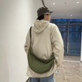 thumbnail image 4 of Bolso de hombro con bola de masa para mujer Bolso con bola de masa fruncida Bolso bandolera grande (verde), 4 of 8