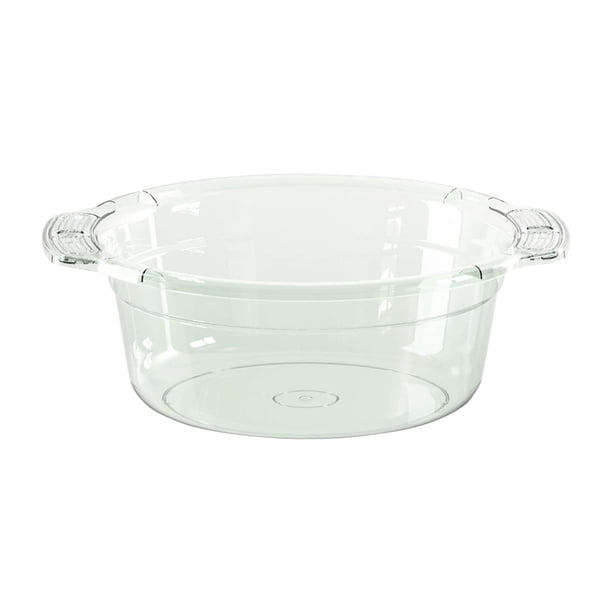 Uuiauoio Thickened Large-capacity Washbasin,Dishpan Plastic Sink Dish Basin Cutting Board Food Tub for BBQ Picnic Camping Portable Washing Dishes Basket for Home Bathroom Camping Washing