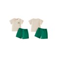 thumbnail image 2 of BemeyourBBs 2Pcs Baby Boy First Birthday Outfit Summer 1st Birthday Clothes Short Sleeve Golf Embroidery T-Shirt Shorts Set Toddler Baby Boy Summer Golf Outfit, 2 of 9