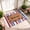 red, variant on Layered Doormat Set 27.5x43.3 and 17x30 Blue White Striped and Floral Welcome Mat Farmhouse Entryway Porch Indoor Outdoor