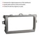 thumbnail image 3 of 2Din 7in Navigation Fascias Frame Car DVD Radio Panel Trim Fits for Toyota Corolla 08?13, 3 of 5
