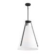 thumbnail image 5 of Matte Black Four Light Pendant from the Newport Collection, 5 of 6