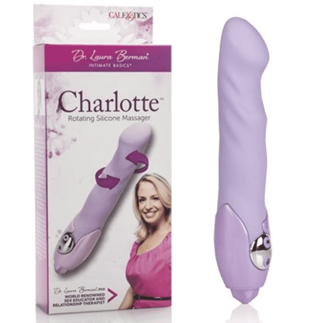 Photo 1 of Dr. Laura Berman Charlotte Rotating Silicone Massager