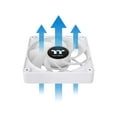 thumbnail image 5 of Thermaltake CT140 EX ARGB Reverse PC Cooling Fan White (3-Fan Pack), Magnetic Connection, 5V Motherboard Sync, 16.8 Million Colors 9 Addressable LEDs, 140 mm Case/Radiator Fan, CL-F195-PL14SW-A, 5 of 6