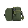 thumbnail image 2 of Deago Men's Small Crossbody Bag Mini Messenger Shoulder Bag Sling Travel Bag Purse for Phone Passport (Green), 2 of 10