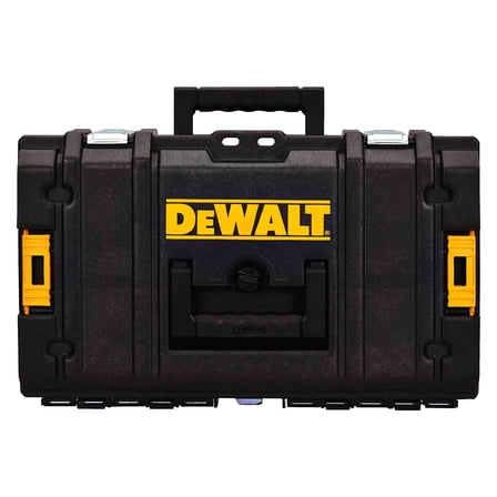 DeWALT DWST08201 - Toughsystem DS150 Plastic Tool Box with Small Parts Tray (22"W x 13"D x 6"H)