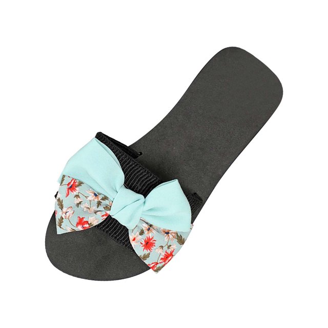 Amzcrzy Zapatos de mujer,Zapatos de mujer,Zapatillas de mujer, Zapatos de moda para mujer, zapatillas informales con punta redonda y tacón de cuña, sandalias de playa florales Sandalias Mujer Zapatil
