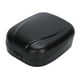 thumbnail image 2 of Estuche para audífonos portátil, resistente al agua y a las caídas, caja de almacenamiento para audífonos portátil, color negro, 2 of 15