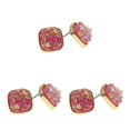 thumbnail image 4 of Guardurnaity Pendientes de tuerca elegantes, estilo Simple, accesorios de decoración de moda, pendientes de tuerca pequeños con estilo para chicas jóvenes, Tipo 1 3piezas Guardurnaity CBP391778, 4 of 6