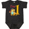 thumbnail image 3 of Inktastic Gold and Red Baby Dragon First Birthday Boys or Girls Baby Bodysuit, 3 of 5