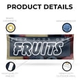 thumbnail image 3 of Pick Your Own Fruits Banner Sign 18 Inch x 48 Inch | 13 oz Vinyl with Metal Grommets | Heavy-Duty Single-Sided Outdoor Durable Printed High-Quality Weatherproof | Made in the USA, 3 of 6