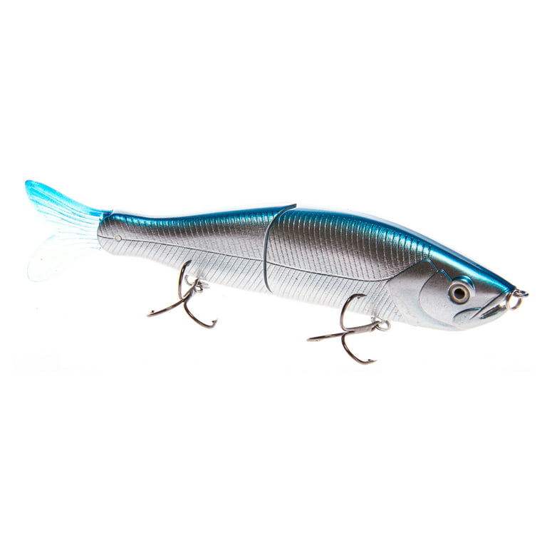 Ozark Trail Hard Plastic Freshwater Swim Bait Fishing Lure Painted in Fish Attracting Colors - 6 in
