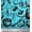 Turquoise Blue, variant on Soimoi Cotton Duck Fabric Mix Fruits Decor Fabric Printed Yard 42 Inch Wide