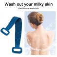 thumbnail image 5 of Silicone Back Scrubber Belt – Extra Long-Double-Sided Bath Scrub Strap, 5 of 5