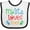 White and Black, variant on Inktastic My Lita Loves Me Grandchild Boys or Girls Baby Bib