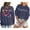Navy, variant on Up To 50% Off Sweatshirt for Women Sweatshirt Women Verse Pullover God Is Within Her Long Sleeve Inspirational Blouse Top