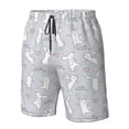 thumbnail image 5 of Naloa Fun Rabbit Men's Beach Shorts, Surfing shorts, Swim trunks, Quick Dry Swim Trunks for Surfing Beach Fun - XX-Large, 5 of 9