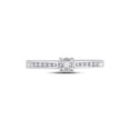 thumbnail image 2 of 10kt White Gold Round Diamond Solitaire Bridal Wedding Engagement Ring 1/10 Cttw, 2 of 4