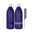 thumbnail image 2 of Loma Hair Care Violet Shampoo Violet Conditioner Duo, 33.8 Fl Oz each - with Free Tail Combs, 2 of 3