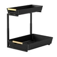 Jkung Undersink Storage Rack with SlideOut Drawers Double Layer