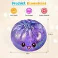 thumbnail image 2 of Sugar Glitter Dumpling Squishy,Viral Bao Bun Squishy Dumling Mystery Box,Stress Relief Fidget Squeeze Toys for Holiday & Birthday Gifts (Purple), 2 of 11