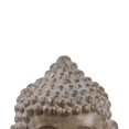 thumbnail image 2 of Figura de cemento con cabeza de Buda Benzara Inc juego de 2 dorado, 2 of 2