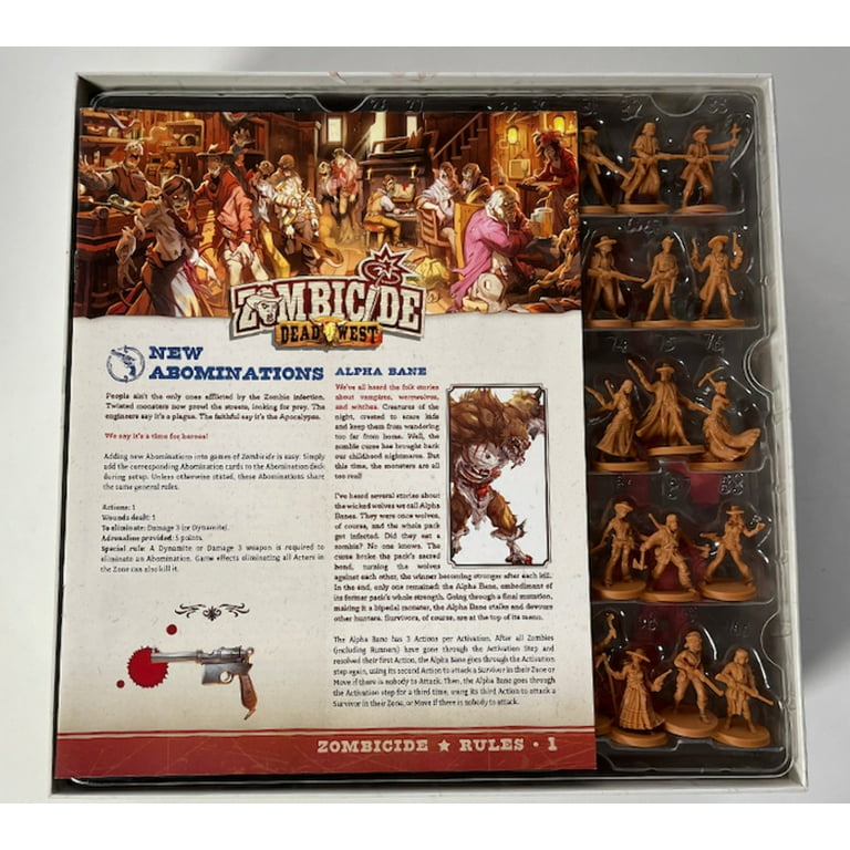 Zombicide dead or alive far west - Jeux & Jouets