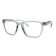 thumbnail image 2 of Rectangle Keyhole Plastic Horn Rim Blue Light Filtering Computer Glasses Slate, 2 of 4