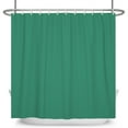 thumbnail image 5 of Lfeey Shower Curtain Waterproof Fabric, Bathroom Decorative Curtains with 14 Hooks, Green, 72"x78", 5 of 5