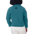 thumbnail image 5 of Women's WEAR by Erin Andrews  Teal San Jose Sharks Polar Fleece Half-Zip Jacket, 5 of 5