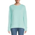 thumbnail image 2 of Time and Tru Women's Garment Wash Sweatshirt, 2-Pack, 2 of 5