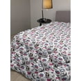 thumbnail image 2 of Colorful Down Alternative Comforter, Exotic Composition of Bird Toucan Parrot Hoopoe Palm Leaves and Hibiscus Flowers, Microfiber Quilt for All Season, 5 Sizes, Multicolor, by Ambesonne, 2 of 3