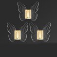 thumbnail image 1 of Set of 3pcs Acrylic Butterfly Shape Wall Hooks, 1 of 4
