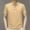 Khaki, variant on Polo Shirts for Men Plus Size Short Sleeve Quick Dry Golf Polo Shirts Button Up Lightweight Casual Shirts Soft Polyester Collared Shirt
