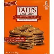 Tate's Bake Shop Pumpkin Spice Cookies with White Chocolate Chips, 21 oz - Limited Edition