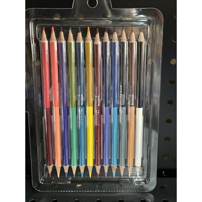 Yoobi Mini Colored Pencils, 24 Pack, Pre-Sharpened