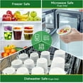thumbnail image 5 of 50 Set 16 oz Deli Containers with Lids, Leak-Proof BPA Free Plastic Take Out Bowls, Food Storage Containers for Takeout Meal Prep Storage, Freezer, Microwave & Dishwasher Safe, 5 of 5