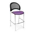 thumbnail image 2 of OFM 338C-2214 Moon Cafe Height Chair - Plum, 2 of 2