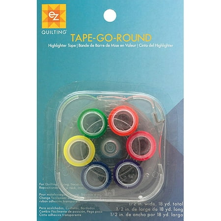 Wrights EZ Quilting Tape Go Round Highlighter Tape