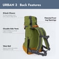 thumbnail image 4 of Mochila portabebés K9 Sport Sack Urban 3 Medium Leafy, 4 of 5